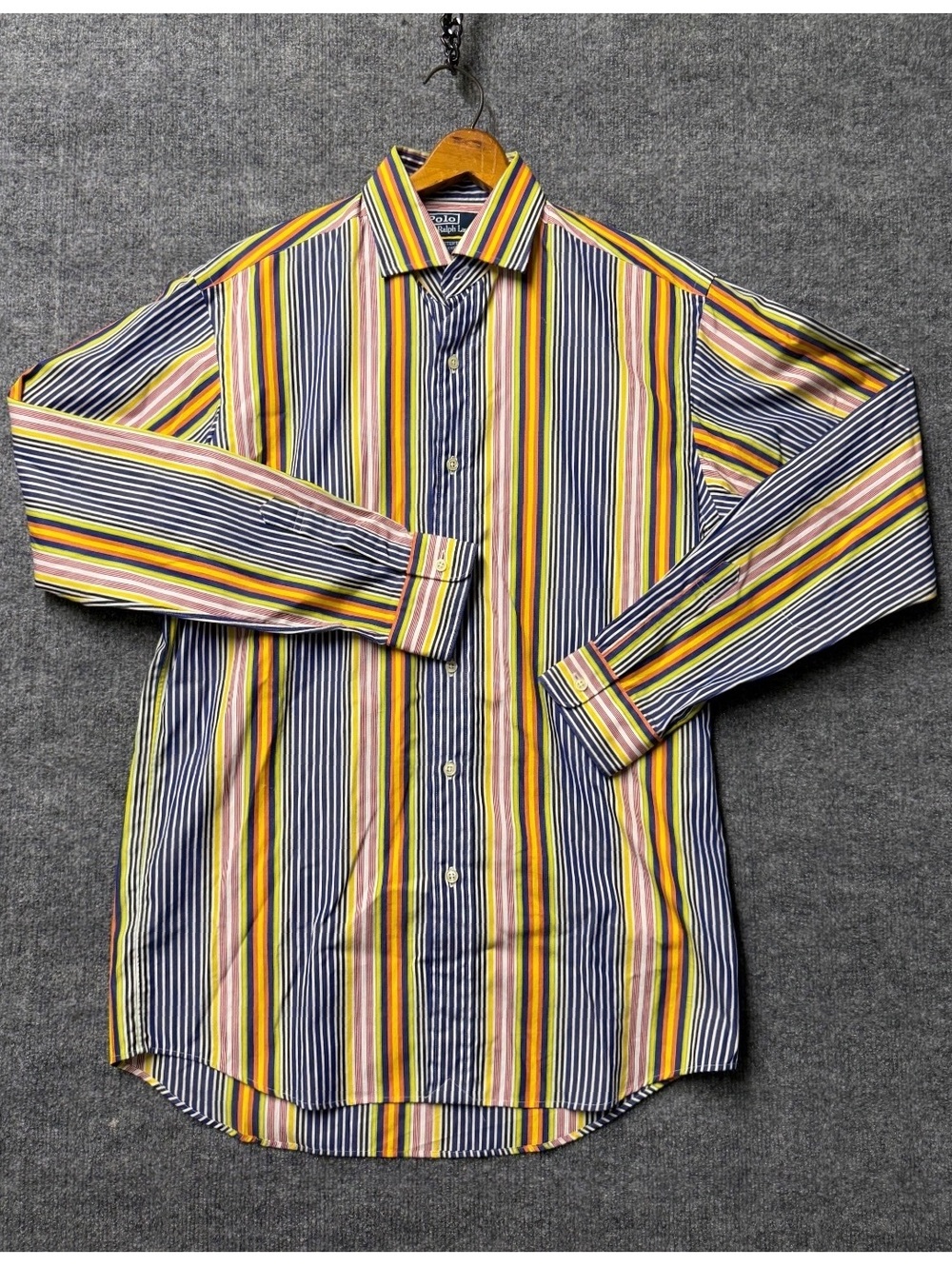 Polo Ralph Lauren Westerton Multicolor Stripe Shirt Cotton S